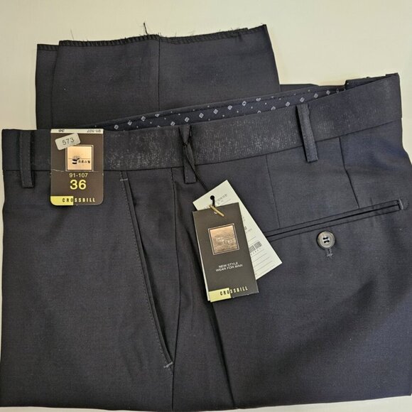 New Men's CROSSBILL Elastic Waist Trousers - Picture 1 of 10